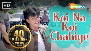 Koi Na Koi Chahiye Pyar Karne Wala HD  Deewana Song  Shahrukh Khan  Filmigaane [upl. by Oxley]