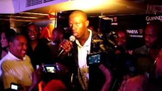 Usain Bolt speaks at Club Quad Kingston Jamaica [upl. by Ssecnirp445]