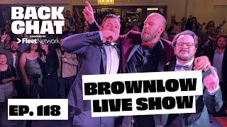 Episode 118  Live Brownlow Show  BackChat Podcast [upl. by Eecyak]