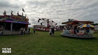 Seahouses 2023 Slaters Family Funfair [upl. by Kory]