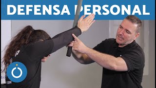 Defensa contra ATAQUE de PALO  Técnicas KRAV MAGA [upl. by Nesrac]