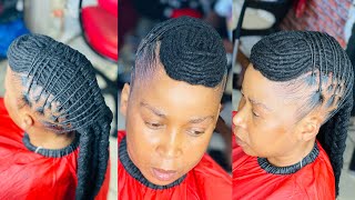 Dreadlocks Hairdye and a beautiful hairstyle for long dreads subscribe [upl. by Jarid]