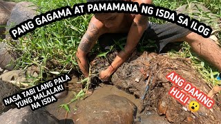 BIG FISH CAUGHT BY HAND PHILIPPINES  PANG GAGAMA NG ISDA SA TABI [upl. by Hebrew603]