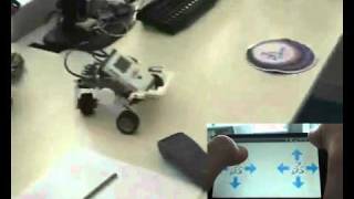 Android Lego Mindstorms Bluetooth Remote Controller [upl. by Airtened]