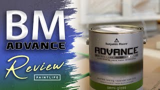 Benjamin Moore Advance on Cabinets Reviewed How Does it Perform Rolled Brushed and Sprayed [upl. by Anuat]