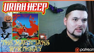 quotThe Magicians Birthdayquot by Uriah Heep  Drummer reacts [upl. by Llerej754]