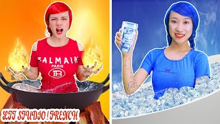 Défi Chaud vs Froid Compilation  La Fille de Feu contre La Fille de Glace [upl. by Schilling]