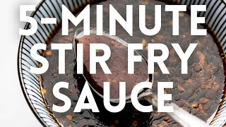 5Minute Stir Fry Sauce [upl. by Notsniw]