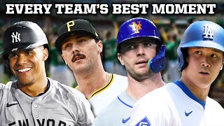 Every teams best moment from the 2024 MLB season [upl. by Lirrad]