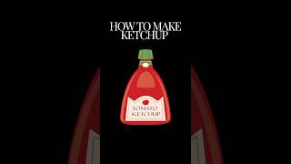 How to make ketchup recipe shorts [upl. by Eimac]