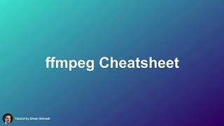 Mastering FFmpeg with some useful commands [upl. by Ellingston]