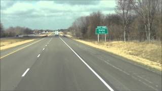 Illinois  Interstate 74 West  Mile Marker 150140 31213 [upl. by Ntsud]