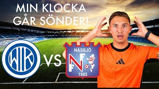 KLOCKAN GÅR SÖNDER MITT I MATCHEN  Waggeryd IK  Nässjö FF Division 3 [upl. by Diad652]