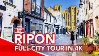 RIPON  A full tour of Ripon North Yorkshire [upl. by Ainoet]