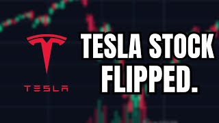 Tesla Stock Just FLIPPED URGENT [upl. by Norat]