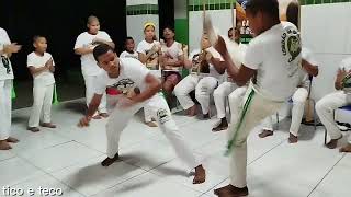 Cordão de ouro Chã de Alegria  Treino de capoeira com professor nego dé [upl. by Nivrehs359]