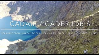 Climb Cadair Idris via Stone Shoot Bwlch Cau [upl. by Garner]