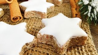 Bestes Zimtsterne Rezept  saftig amp weich [upl. by Eedrahs]