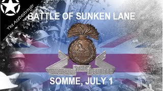 Somme 1 July 1916  Battle of Sunken Lane  BeaumontHamel [upl. by Apgar]