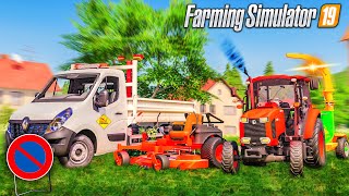 Entretien dun lieu PUBLIC  Farming Simulator 19 Paysagiste [upl. by Littman377]