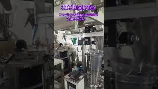 CTC Black Tea Pouch Packing Machine Volumatic Cup Filler [upl. by Rich657]