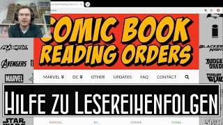 Woher weiß ich welche Comics zu einem EventHelden gehören amp in welcher Reihenfolge ich lesen muss [upl. by Hanoy]