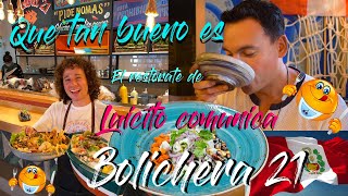 La Bolichera 21 El restaurante Peruano de Luisito Comunica🔥🔥🔥 Mexicano comiendo Ceviche Peruano [upl. by Aibsel]