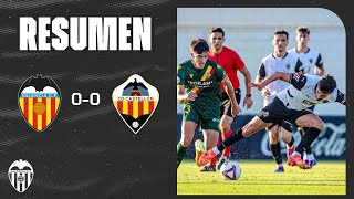 RESUMEN  VALENCIA CF 0  0 CD CASTELLÓN [upl. by Maddie]