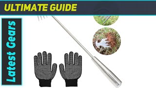 236 Inch Long Handle Garden Weeder Tool Best Stainless Steel Weed Puller for Gardening [upl. by At445]