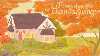 Thinking of You This Thanksgiving  Hallmark eCard Animated Greeting Card [upl. by Edik123]