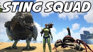 ARK Survival Evolved  Argentavis and Scorpion Tame  E11 CENTER MAP [upl. by Catarina]