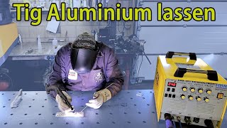 Tig lassen van Aluminium hoe doe je dat [upl. by Nois]