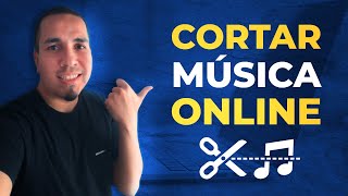 Cortar música ONLINE I Como editar áudio sem baixar programas [upl. by Saundra]