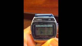 Rare antique Casio watch 1980s [upl. by Dowski]