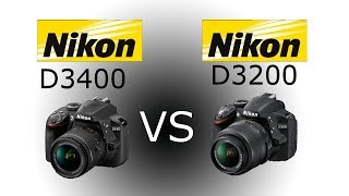 Nikon D3400 vs D3200 [upl. by Allin]