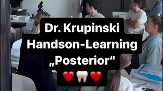 Dr Krupinski HandsonLearning „Posterior“ ❤️🦷❤️ drkrupinsky [upl. by Eetsim]