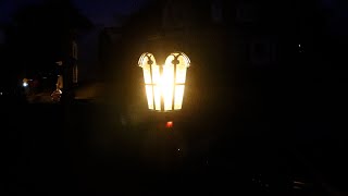 YLHogar Lamp Post Fixture wMotion Sensor Review [upl. by Sonaj722]