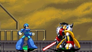 MegamanRockman X VS Colonel MUGENIKEMEN GO [upl. by Otilopih]