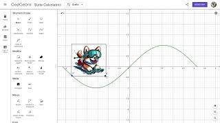 GeoGebra  Animazioni di punti e immagini [upl. by Ogeid49]