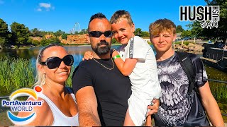 Portaventura Vlog  Our Very FIRST Visit [upl. by Leeth]