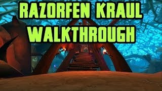 Razorfen Kraul WalkthroughCommentary [upl. by Arikehs]