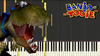 Terrydactyland  BanjoTooie Synthesia [upl. by Nilyarg]