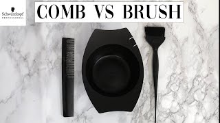 Clay Lightener Experiment Brush vs Comb  Hair Hacks  Schwarzkopf USA [upl. by Rossing]