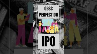 OBSC Perfection IPO  OBSC Perfection IPO Review  Upcoming IPO 2024 sharemarket stockmarket ipo [upl. by Prem]