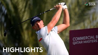 Round 2 Highlights  2023 Commercial Bank Qatar Masters [upl. by Acirdna]