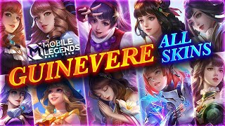 ALL GUINEVERE SKINS 2024  Mobile Legends [upl. by Perdita829]