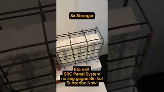 SRC Panel System  3x Stronger  3storey Residential House Construction srcpanel home [upl. by Draillih]