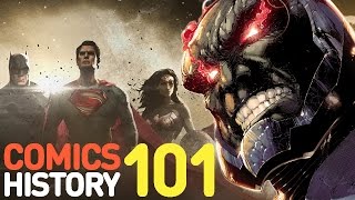 Justice Leagues Darkseid  Comics History 101 [upl. by Salokkin]