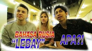 SUSAHNYA ORANG RUSIA BELAJAR SLANG INDONESIA [upl. by Wilsey]