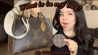 WHAT’S IN MY BAG  my 2024 must have essentials ✨ [upl. by Grimes]